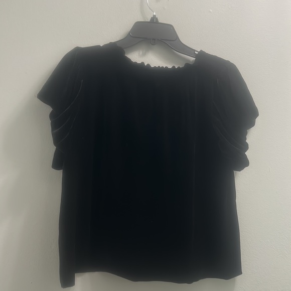 NWT FREE PEOPLE TERESE TOP IN BLACK - Picture 9 of 10